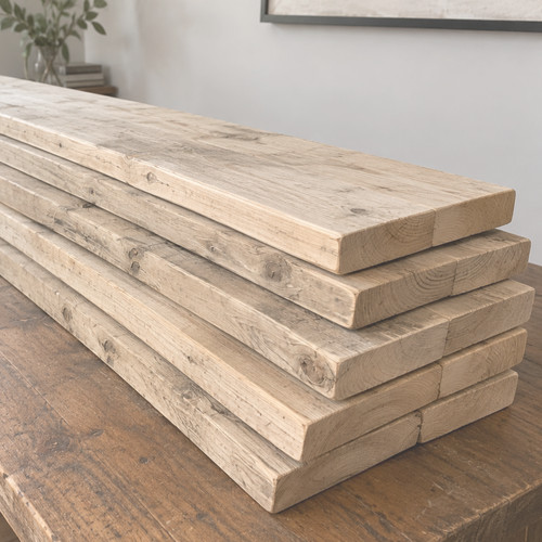 Sanded reclaimed scaffold - sanded,