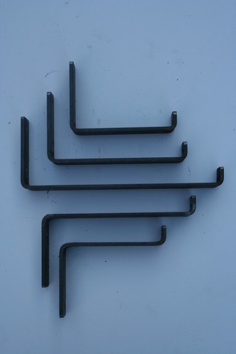 Shelf brackets handmade rustic - brackets,