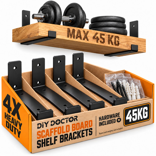 Shelf brackets wall board - shelf,