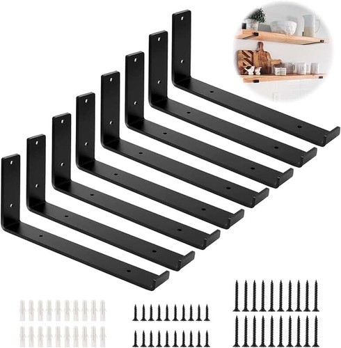 8pack rustic shelf brackets - 8pack,