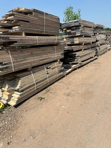 Reclaimed scaffold boards